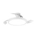 Ventilador de techo Color Blanco Luz de Led palas de 88 Kuper