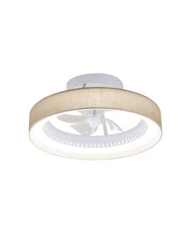 Ventilador de techo Lampara Tulipa Saco Oscuro Serie Arcod