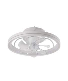 Ventilador de Techo Modernista Plafon Blanco Serie Tomt