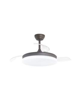 Ventilador de Techo Moderno LED Motor DC Serie Malta