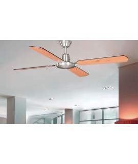 Ventilador Grande Cromo Palas Reversibles