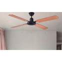 Ventilador Negro Palas Reversibles