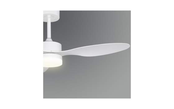 Ventilador Techo 3 Palas 106 cm Blanco Luz Serie Valcano