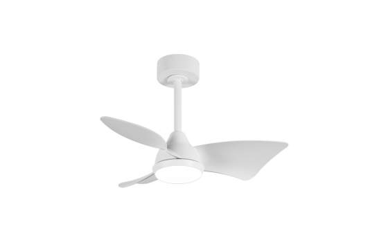 Ventilador Techo Actual Blanco con Led Serie Tauro