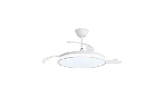 Ventilador Techo Blanco con Lampara Led Serie Dublin