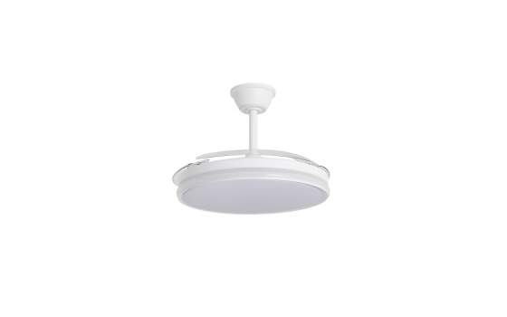 Ventilador Techo Blanco con Lampara Led Serie Dublin