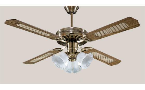 Ventilador Techo con Luz Palas Reversibles