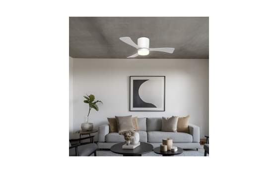 Ventilador Techo Grande de 107 Blanco Serie Kent