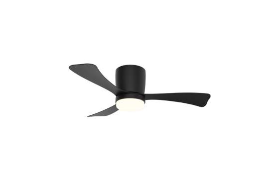 Ventilador Techo Grande de 107 Negro Serie Kent