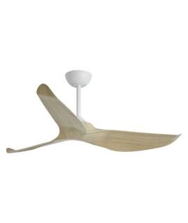 Ventilador Techo Grande de 132 Blanco Madera Garden