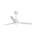 Ventilador Techo Lampara Blanco Serie Madeira