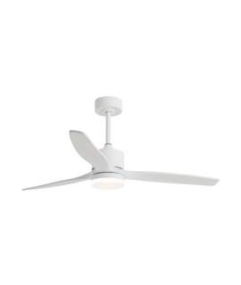 Ventilador Techo Lampara Blanco Serie Madeira