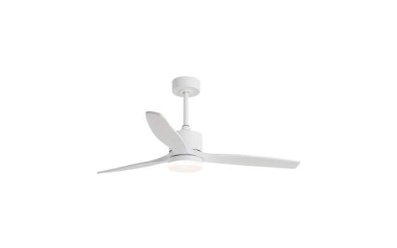 Ventilador Techo Lampara Blanco Serie Madeira