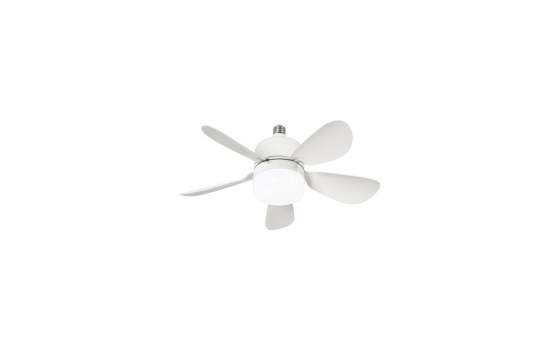 Ventilador Techo Moderno Blanco con Led Serie Nano