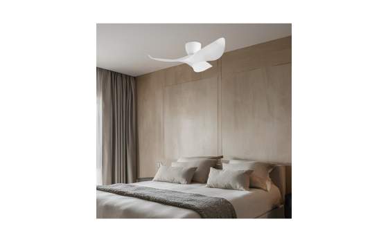 Ventilador Techo Moderno Blanco de 97 cm Serie Venice