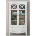 Vitrina 2 Puertas 2 Cajones Cornisa Alta Provenzal Serie Praga