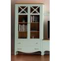 Vitrina 2 Puertas 2 Cajones Cornisa Baja Provenzal Praga