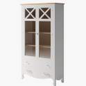 Vitrina 2 Puertas 2 Cajones Cornisa Baja Provenzal Praga Vitrina 2 Puertas 2 Cajones Cornisa Baja Provenzal Praga