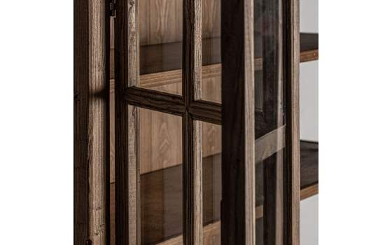 Vitrina 2 Puertas Colonial Provenzal Serie Tartu