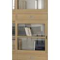 Vitrina 4 Cajones 4 Puertas Roble Adott