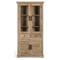 Vitrina 4 Puertas Contemporanea Mango Macizo Serie Ardisna