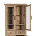 Vitrina 4 Puertas Contemporanea Mango Macizo Serie Ardisna