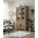 Vitrina 4 Puertas Contemporanea Mango Macizo Serie Ardisna