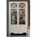 Vitrina 4 Puertas Cornisa Baja Provenzal Serie Praga