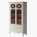 Vitrina 4 Puertas Cornisa Baja Provenzal Serie Praga Vitrina 4 Puertas Cornisa Baja Provenzal Serie Praga