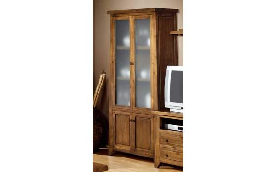 Vitrina 4 Puertas Rustica Lagar