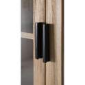 Vitrina Actual 4 Puertas Acristaladas en Madera de Mindi Virelle
