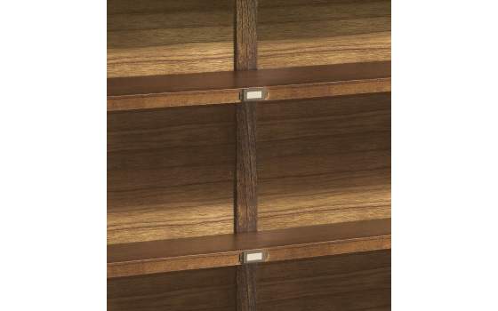 Vitrina Aparador Colonial 4 Puertas Correderas 3 Cajones Star