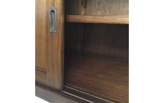 Vitrina Aparador Colonial 4 Puertas Correderas 3 Cajones Star