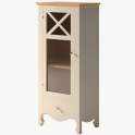 Vitrina Baja Provenzal 1 Puerta 1 Cajon Blanca Serie Praga Vitrina Baja Provenzal 1 Puerta 1 Cajon Blanca Serie Praga