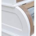 Vitrina  Blanca Avellana 6 Puertas Provenzal Actual Ariana