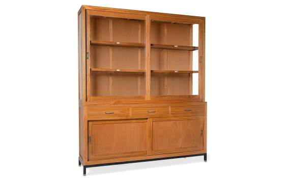 Vitrina Aparador 4 Puertas Correderas Estilo Industrial Madhu