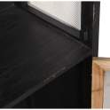 Vitrina Decorada 3 Cajones 2 Puertas Diseño Industrial Abbial
