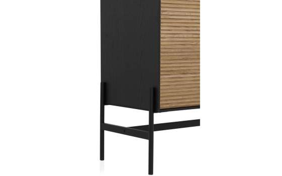 Vitrina Diseño Moderno Para Salon 2 Puertas Serie Antibre