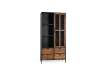 Vitrina Industrial 1 Puerta 4 Cajones Serie Adeinas