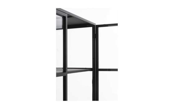 Vitrina Industrial Acristalada 2 Puertas Metal Negro Darostes