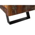 Vitrina Industrial Vintage Madera Mango Serie Diamante