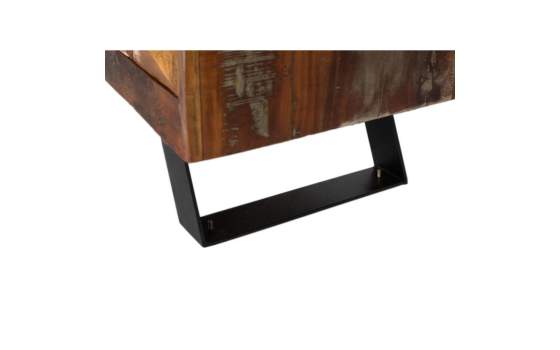 Vitrina Industrial Vintage Madera Mango Serie Diamante