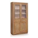 Vitrina Colonial Merapi 4 Puertas 2 Cajones