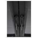 Vitrina Metalica 2 Puertas 3 Cajones Serie Industrial Asaxham