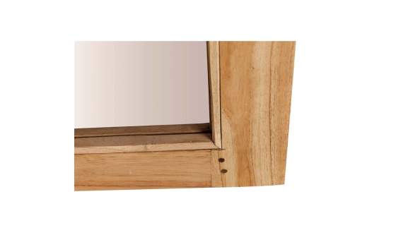 Vitrina Rustica 2 Puertas Cristal y 6 Cajones - Serie Apelby