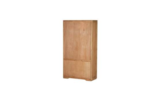 Vitrina Rustica 2 Puertas Cristal y 6 Cajones - Serie Apelby