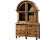 Vitrina Rustica Clasica 4 Puertas 2 Cajones Madera Maciza