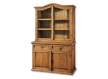 Vitrina Rustica Mejicana 4 Puertas 2 Cajones Madera Maciza