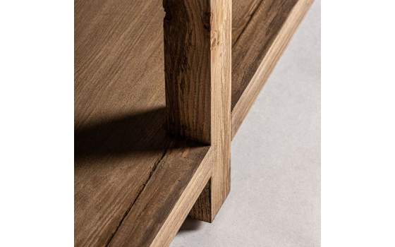 Vitrina Salon Provenzal 4 Puertas 4 Cajones Serie Mawgan