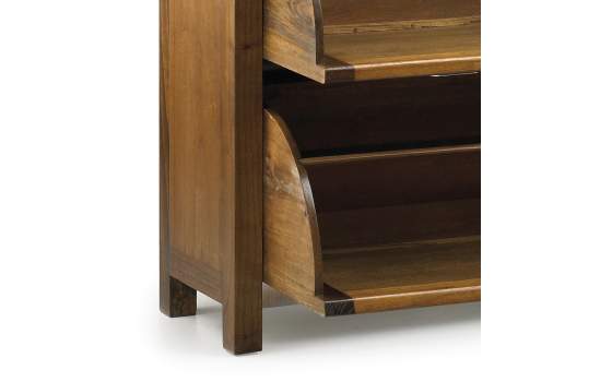 Zapatero Colonial Flash 2 Cajones 2 Puertas